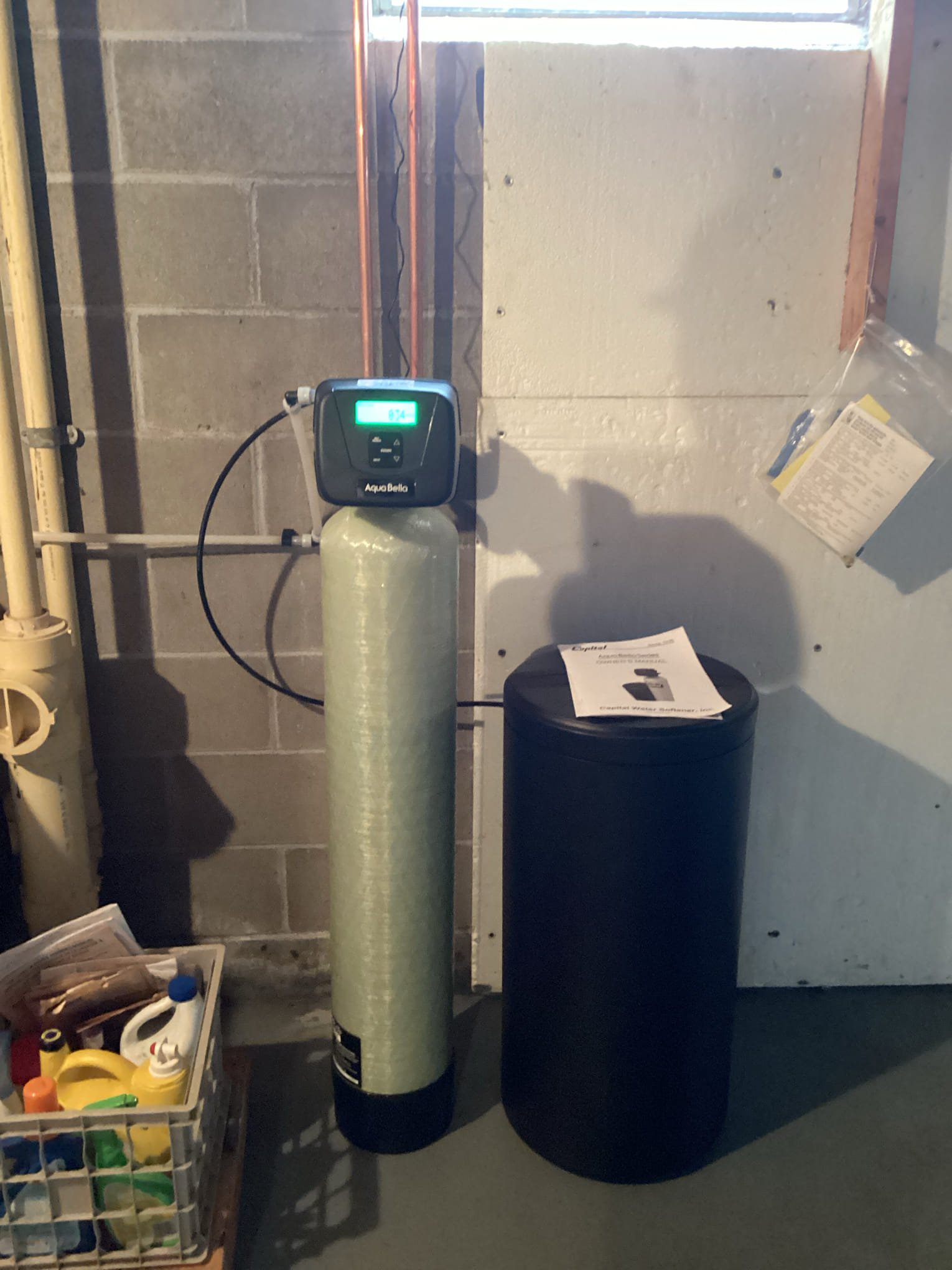 Installation of New Capital Water Softener System for Enhanced Water Quality and Home Efficiency